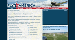 Desktop Screenshot of fly-america.com