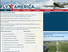Tablet Screenshot of fly-america.com